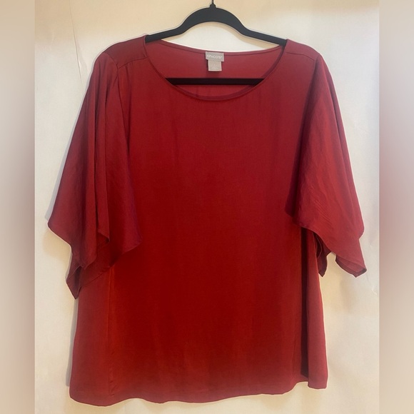 Chico’s Woman’s Blouse Top Size 1/Medium - Picture 1 of 7